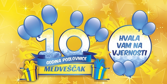 10 dana slavlja za 10 godina Livision optike Medveščak!
